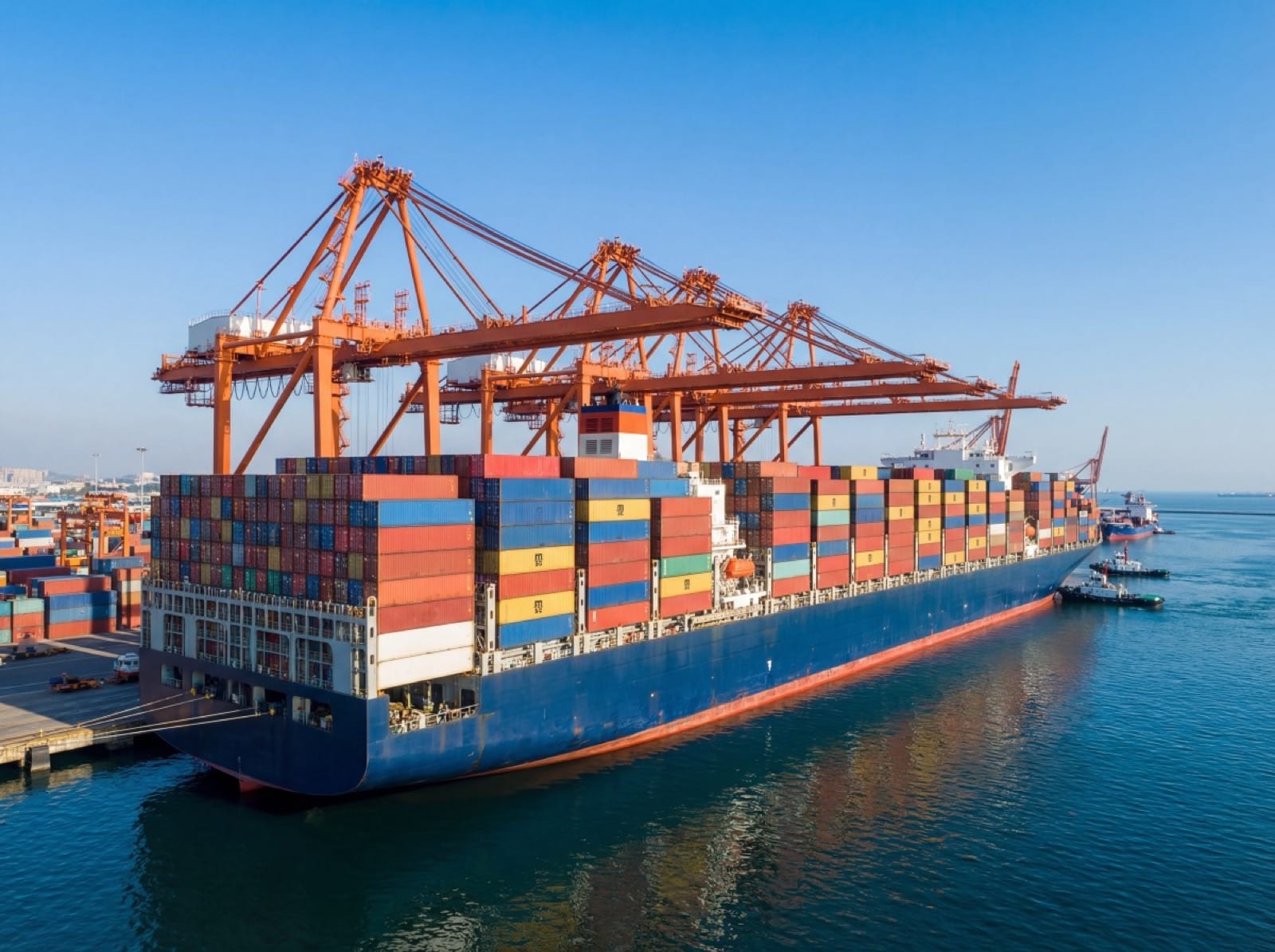 End-to-end ocean freight management